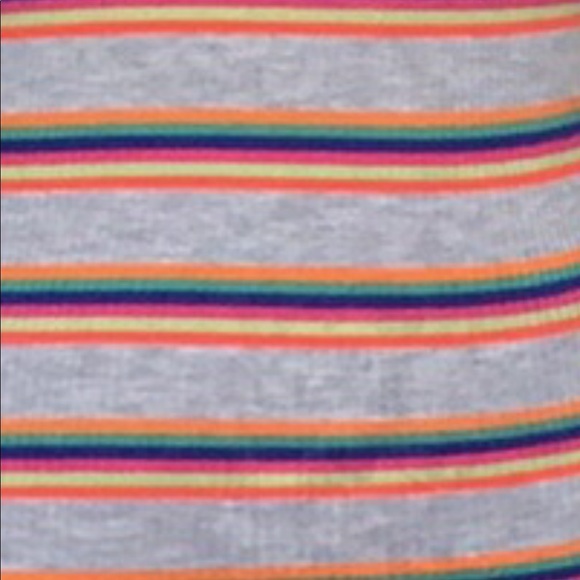 Multi Colored Ribbed Racerback Maxi Dress - Picture 4 of 6